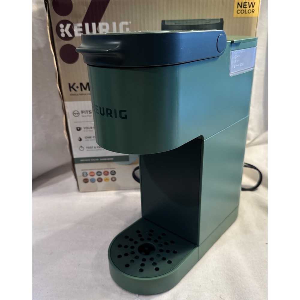 Keurig K-Mini Pod Coffee Machine Green K-Cup Compatible 12oz Dorm‎ Sz Single Cup
